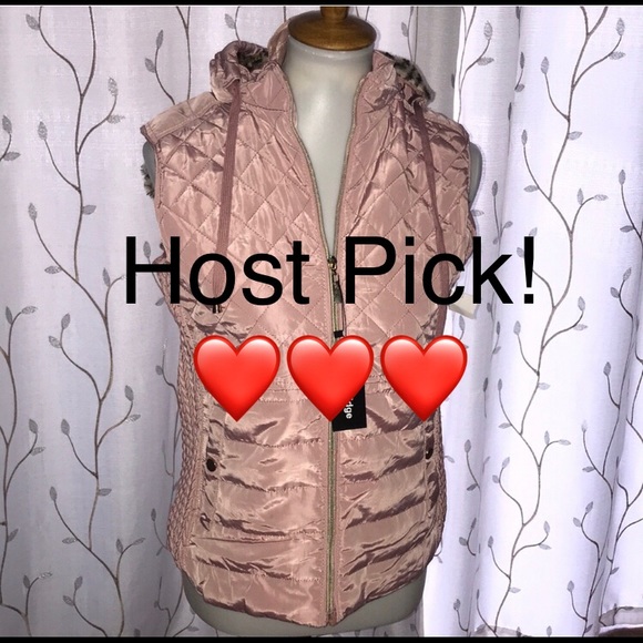 Outer Edge Jackets & Blazers - HP! NWT Outer Edge Winter Vest w/ Detachable Hood